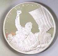 Donald Trump "We are Strong" July 13th Assassination .999 Fine Silver Round