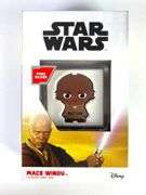 2023 $2 Star Wars Mace Windu 1 oz .999 Fine Silver Chibi Coin