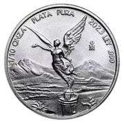 2023 Mexico Libertad 1/10 oz .999 Silver Round