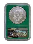 2021-P NGC Graded MS 69 American Silver Eagle 1 oz. Fine Silver Dollar Struck at Philadelphia Mint