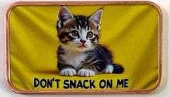 Donald Trump Cat's Don't Snack on Me 1 oz Copper Bar