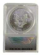 2010 ANACS Graded MS 70 American Silver Eagle 1 oz. Fine Silver Dollar