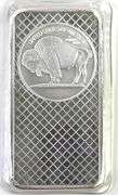 Native American Buffalo 10 oz .999 Fine Silver Bar