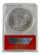 2012 ANACS Graded MS 70 American Silver Eagle 1 oz. Fine Silver Dollar
