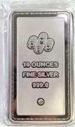 Very Hard to Find  PAMP Lady of Liberty 10oz .999 Fine Silver Ingot/Bar