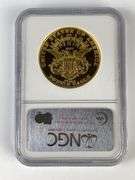 NGC James B. Longacre Proposed Motto Double Eagle 1 oz .999 Gold Coin