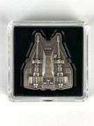 2023 $2 Star Wars Snowspeeder 1 oz .999 Fine Silver Shaped Coin