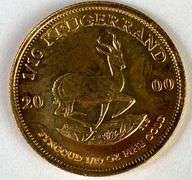 2000 South Africa Krugerrand 1/10oz Fine Gold Coin