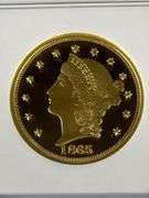 NGC James B. Longacre Proposed Motto Double Eagle 1 oz .999 Gold Coin