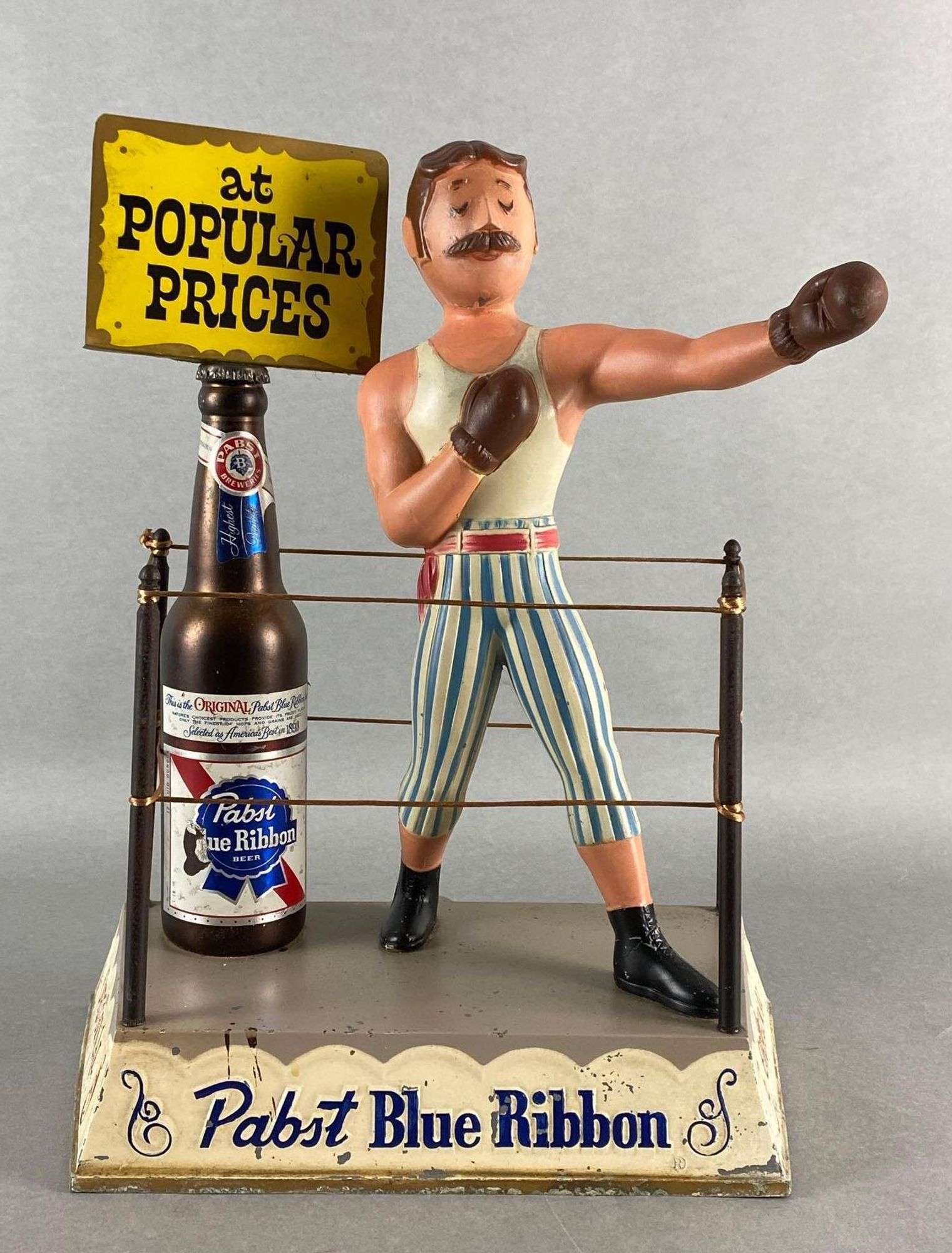 Pabst Blue Ribbon ボクサーフィギュア