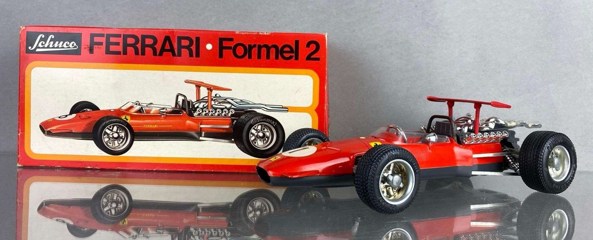 Schuco 1073 Ferrari Formel 2 Die-Cast Car - Matthew Bullock