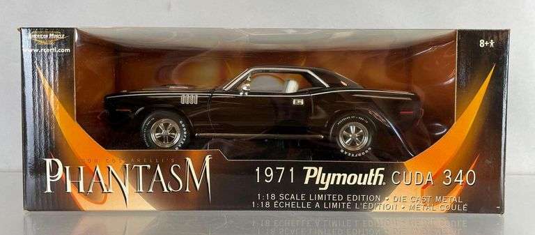 Ertl American Muscle Phantasm 1971 Plymouth Cuda 340 Die