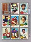 460+ 1976 Topps Football Cards with Partial Set of 430 - Matthew ...