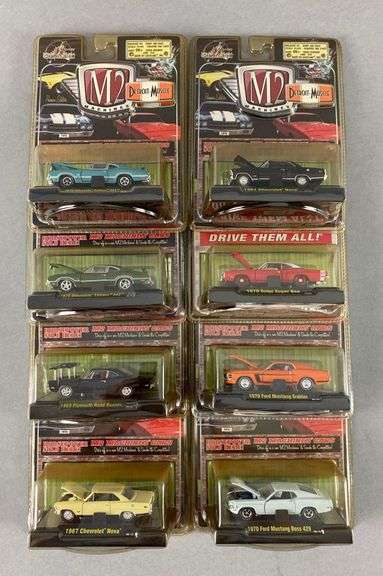 Group of 8 Castline M2 Machines Die-Cast Cars - Matthew Bullock Auctioneers