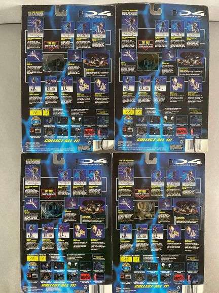 Lot De Figurines Trendmasters - Independence Day - Film Complet Avec Aliens - Occasion