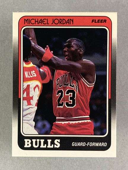 1988 fleer michael jordan 17 of 132