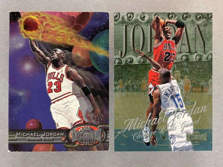 1998 metal universe michael jordan