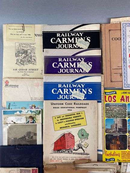 Group of Assorted Ephemera - Matthew Bullock Auctioneers