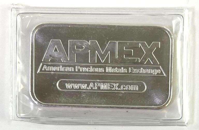 1 Oz Silver Bar - APMEX Quality - Great For Collecting And Stacking