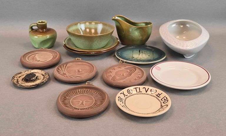 Group of 14 Assorted Pottery - Matthew Bullock Auctioneers