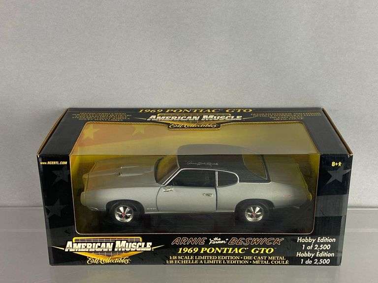 Racing Champions ERTL Arnie Beswick 1969 Pontiac GTO
