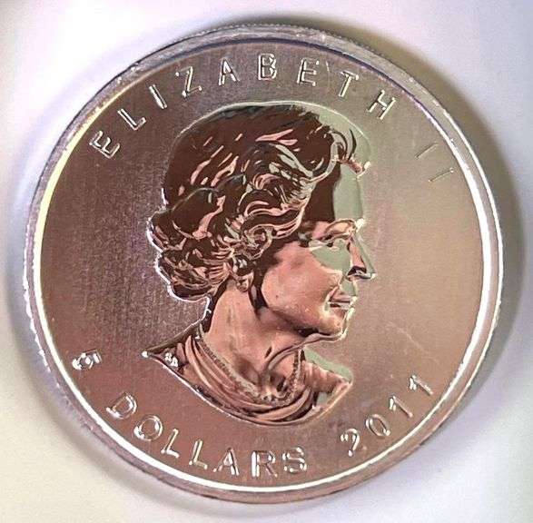 2011 Canada Wildlife Series Grizzly Bear 1 oz .9999 Fine Silver