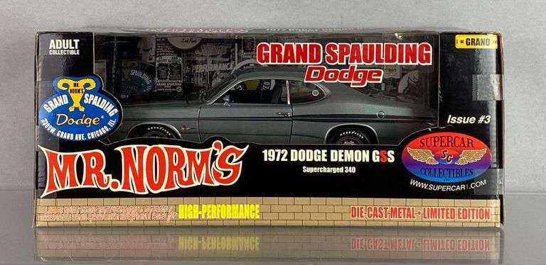 RC2 Supercar Collectibles Mr.Norms 1972 Dodge Demon GSS