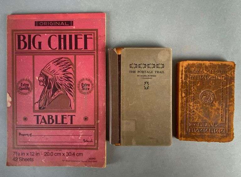 Group of 3 Books and More - Matthew Bullock Auctioneers