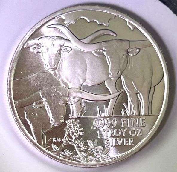 2014 Texas Precious Metals .999 Fine Silver Round