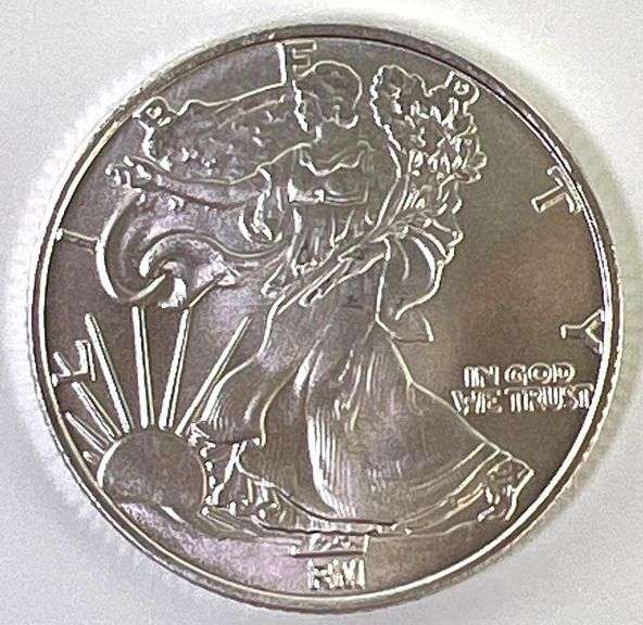 1/2 oz Walking Liberty .999 Fine Silver Round