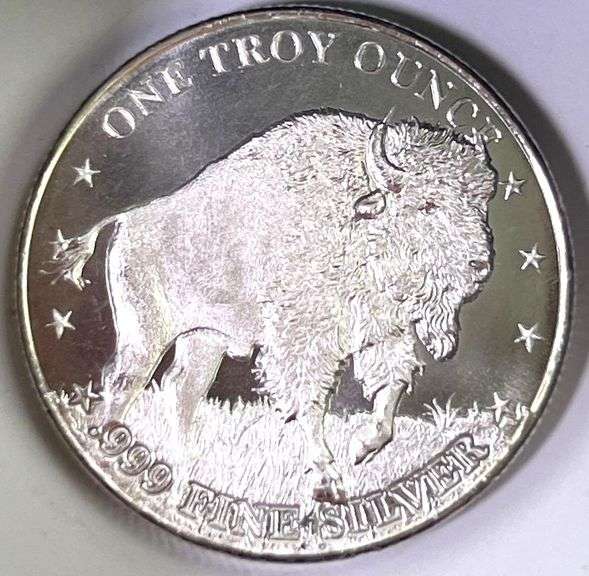 The best 1 oz Native American Buffalo .999 Fine Silver Rounds
