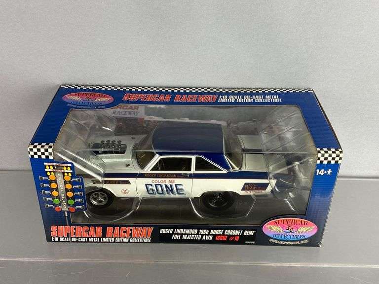 DC Promotions Supervan Collectibles Roger Lindamood 1965 Dodge Coronet Hemi