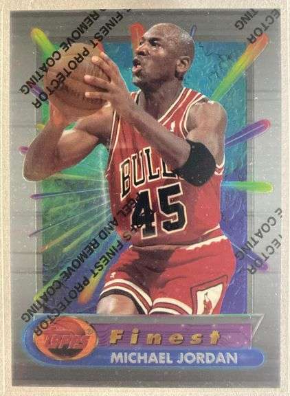 1995 Topps Finest Michael Jordan #331
