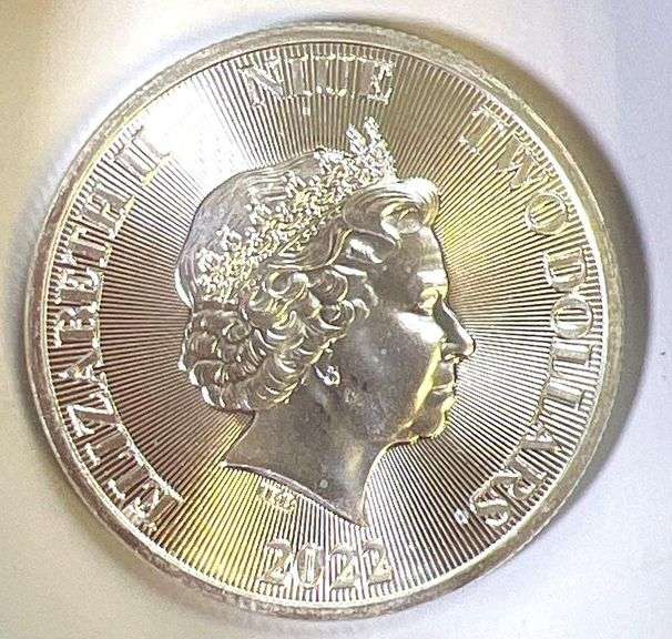 2022 NIUE Tree of Life 1 oz .9999 Fine Silver Round