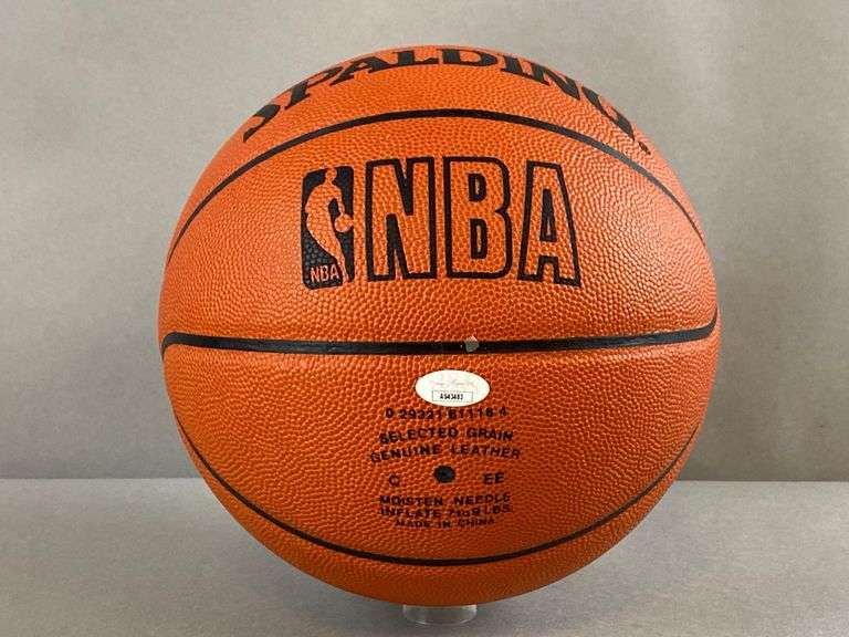 John Havlicek Signed Official NBA Spalding Stern with JSA COA