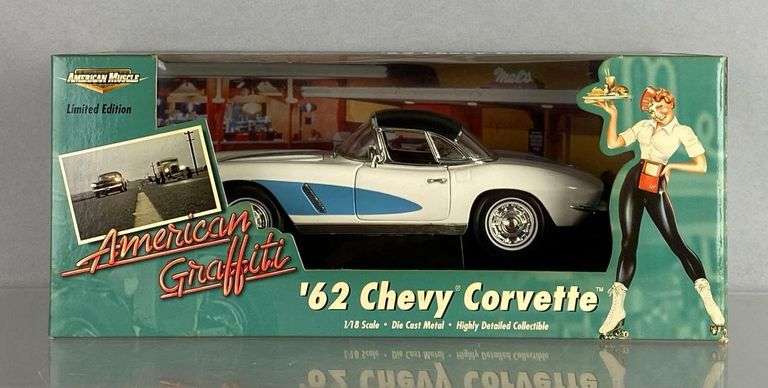 ERTL Collections American Graffiti 1962 Chevy Corvette