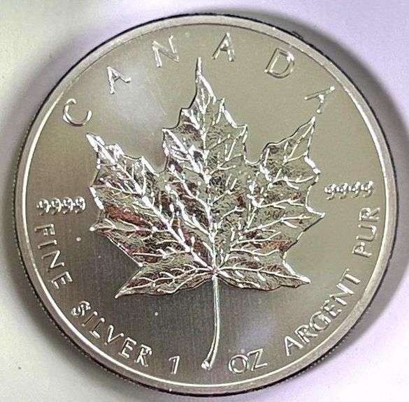 2011 Canada Maple Leaf 1 oz .9999 Fine Silver