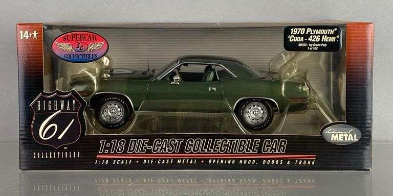 DC Promotions Highway 61 Limited Edition 1970 Plymouth Cuda 426 Hemi