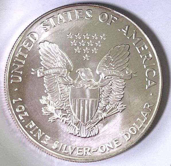 1993 US Mint Silver American Eagle 1 oz .999 Fine Silver