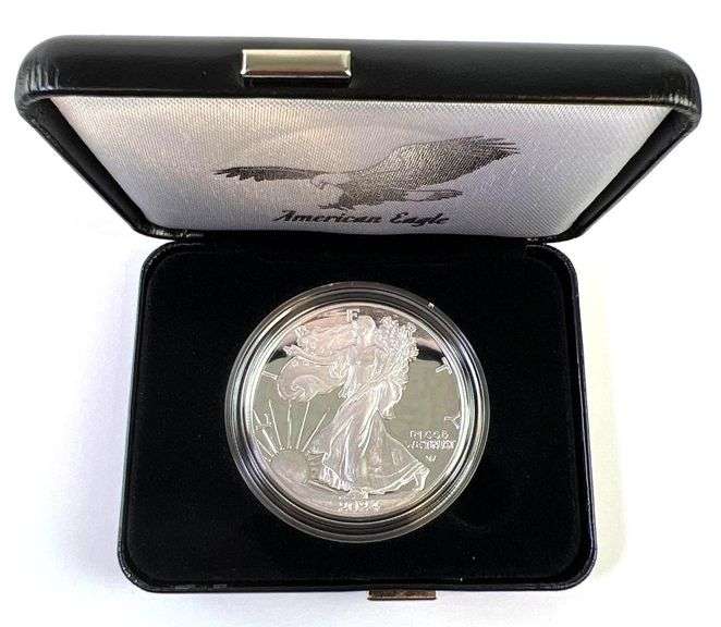 2024 US Mint Proof Silver Eagle in Box with Papers