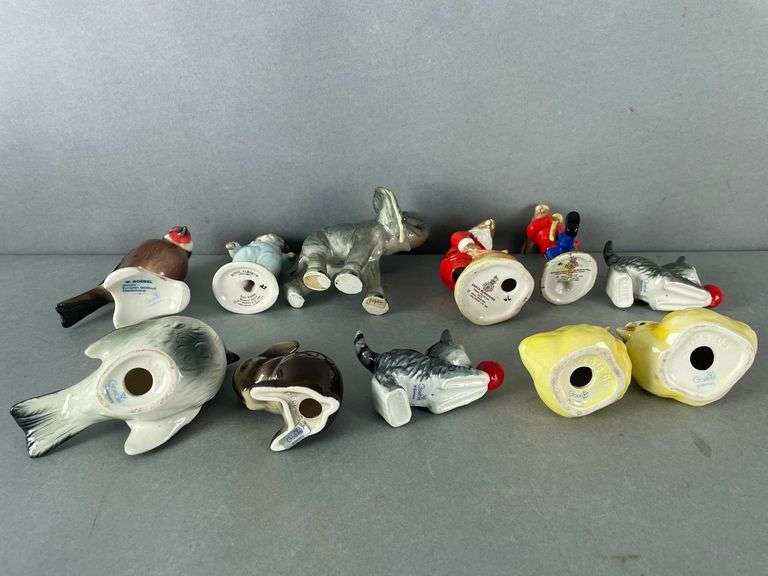Group of 11 Porcelain Animal Figures - Matthew Bullock Auctioneers