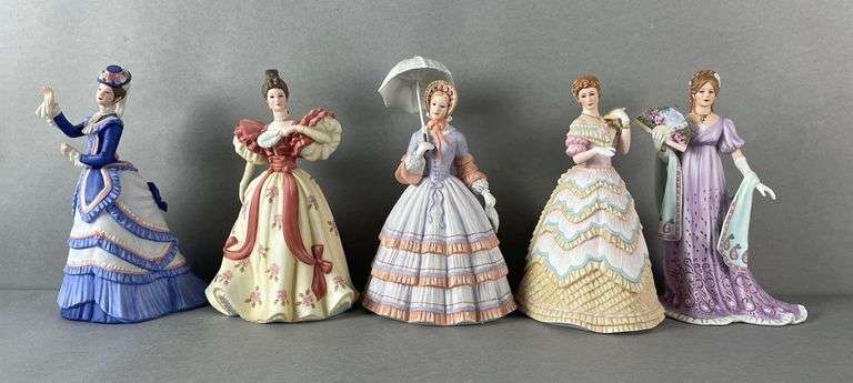 Group of 5 Lenox Fine Porcelain Figurines - Matthew Bullock Auctioneers