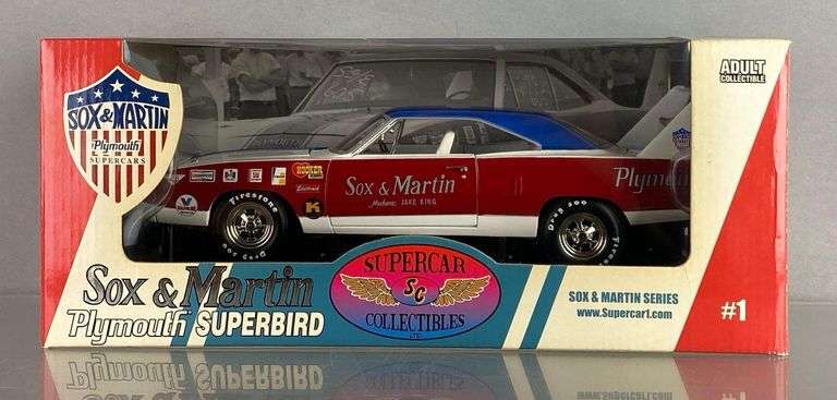 RC2 Supervan Collectibles Sox and Martin Series Plymouth Superbird