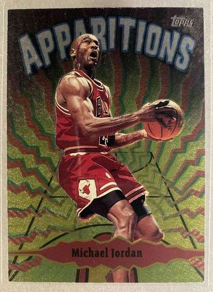 1998 Topps Apparitions Michael Jordan #A15