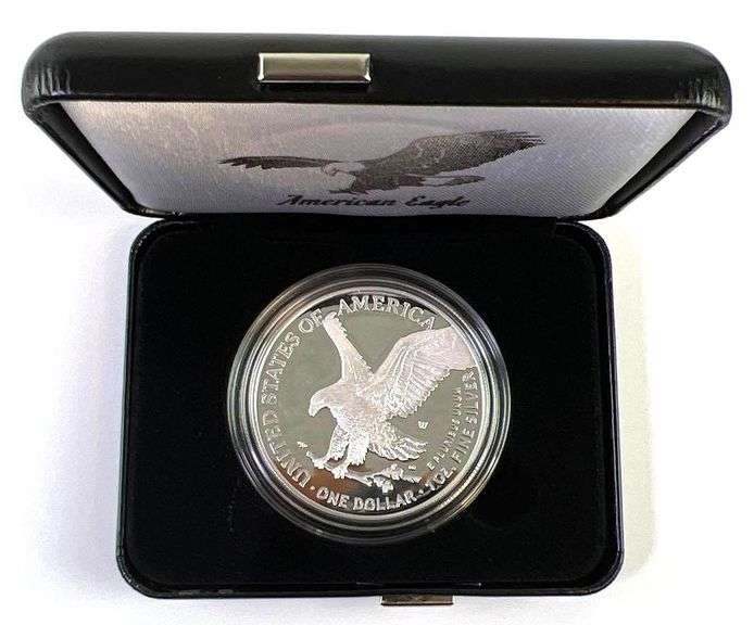 2024 US Mint Proof Silver Eagle in Box with Papers