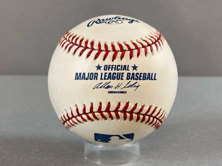 Fed McGriff Signed Official MLB Rawlings Selig Baseball