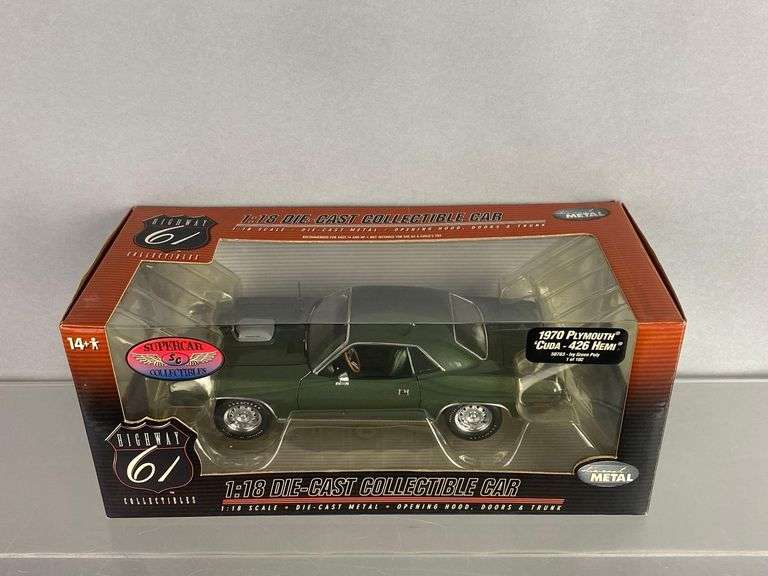 DC Promotions Highway 61 Limited Edition 1970 Plymouth Cuda 426 Hemi