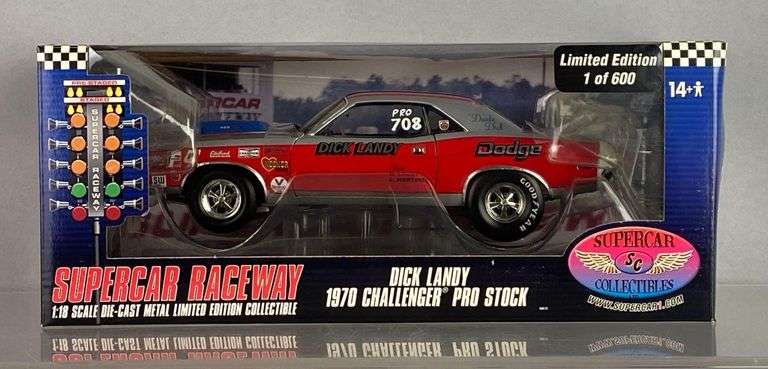 DC Promotions Supercar Collectibles Dick Landy 1970 Challenger Pro Stock