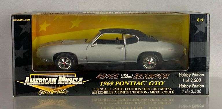 Racing Champions ERTL Arnie Beswick 1969 Pontiac GTO