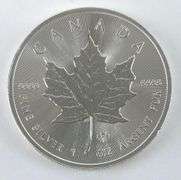 2014 $5 Canada Maple Leaf 1oz. 9999 Fine Silver